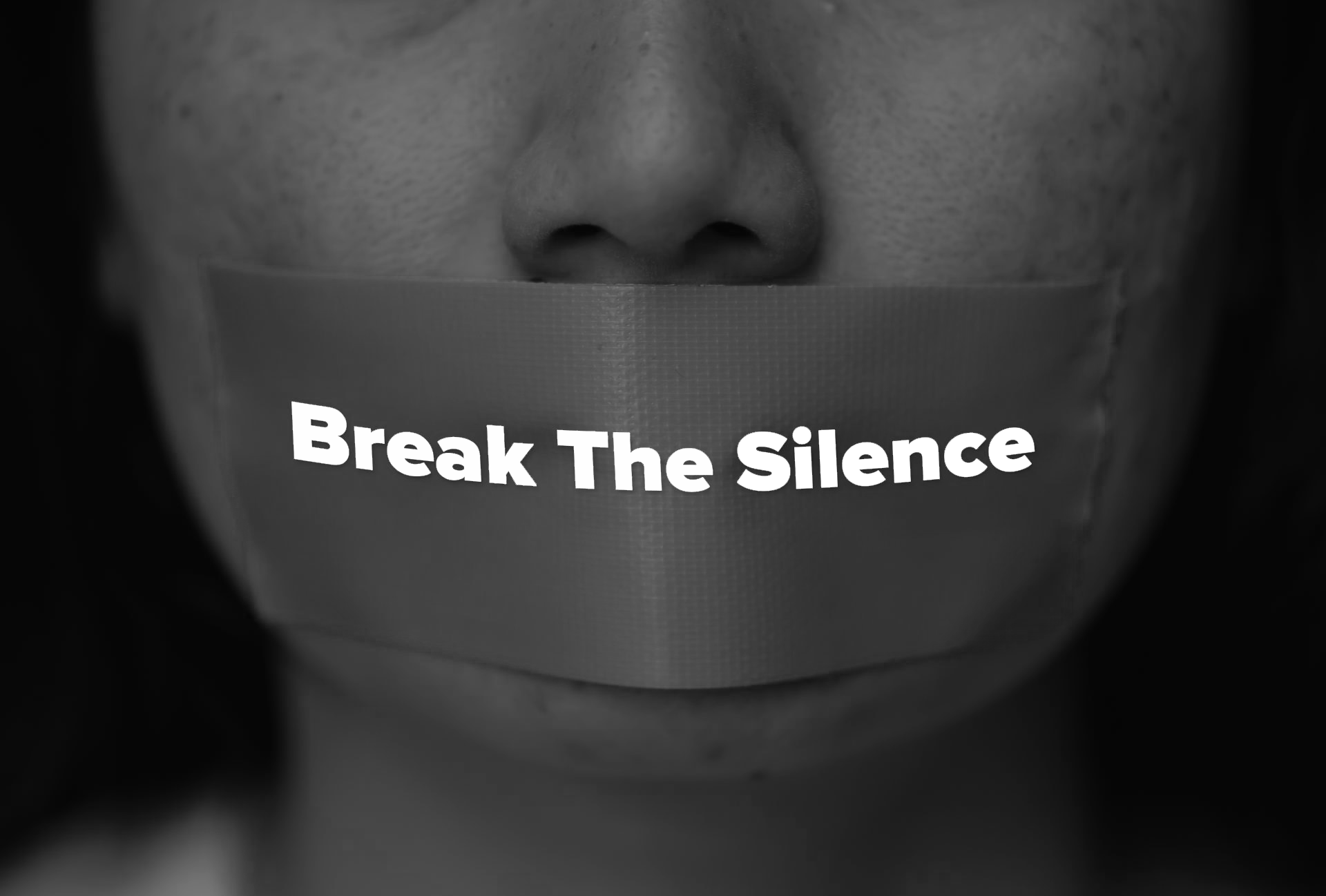 BREAK THE SILENCE Black